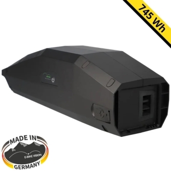 Preview: E-Bike Akku für Yamaha 36V 745Wh + 4A Ladegerät + Ladeadapter